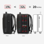 Arctic Hunter B00345 Laptop Backpack Bag With Expandable size USB Charging Waterproof Material Supports Laptop size upto 14.1 inches Capacity: upto 35 Ltrs - Image 5