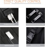 Arctic Hunter B00345 Laptop Backpack Bag With Expandable size USB Charging Waterproof Material Supports Laptop size upto 14.1 inches Capacity: upto 35 Ltrs - Image 8