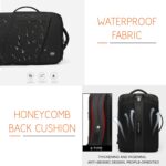Arctic Hunter B00345 Laptop Backpack Bag With Expandable size USB Charging Waterproof Material Supports Laptop size upto 14.1 inches Capacity: upto 35 Ltrs - Image 7