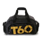 Fashion T60 Travel Duffel Gym Backpack ,With Shoe Compartment - Image 3