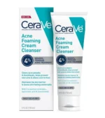 CeraVe Acne Foaming Cream Cleanser With 4% Benzoyl Peroxide-150ml