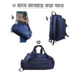 Versatile Duffel Bag with Shoe Chamber: Multi-Pocketed, Amped for Adventure, Water-Repellent - Image 4